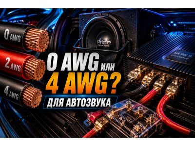 Какой AWG нужен для автозвука и усилителя